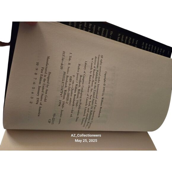 Perfect justice by William Bernhardt - Ballantine books - isbn 0345380282 - Picture 7 of 7